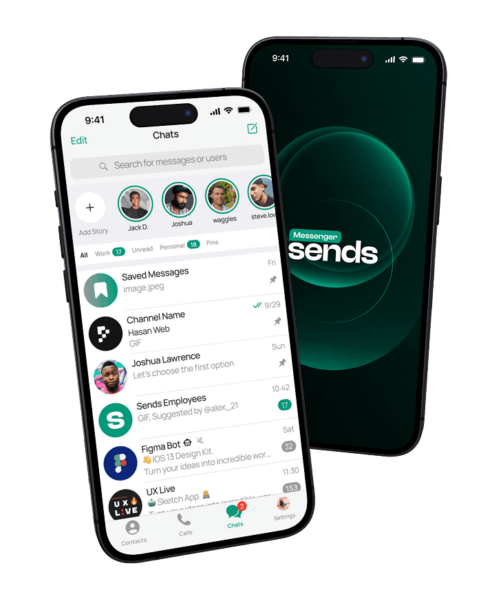 Sends Messenger