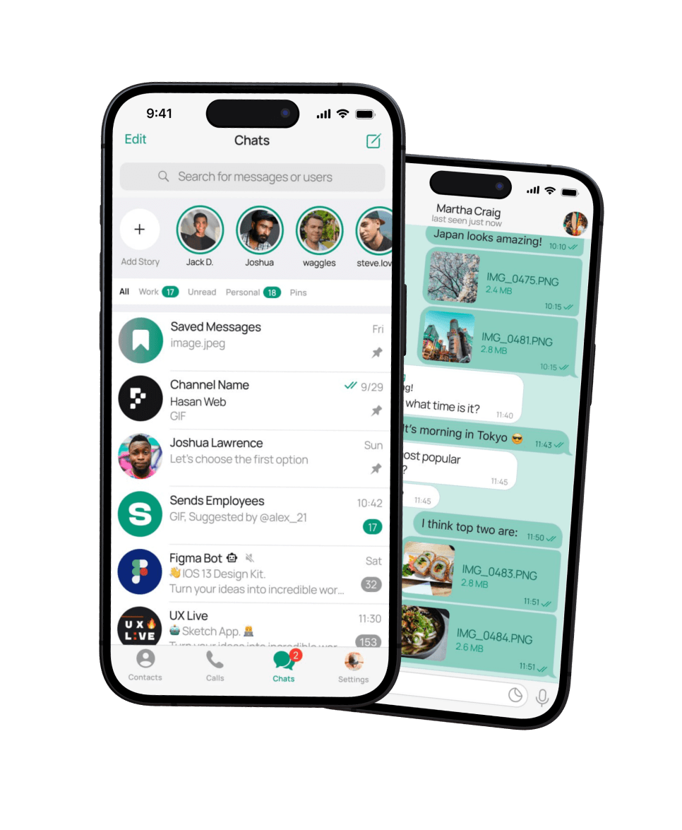 Sends Messenger